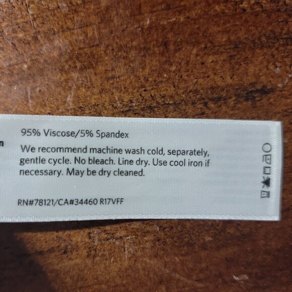 Eileen Fisher Jersey Crew Neck Long Top: size S/P - Picture 4 of 4